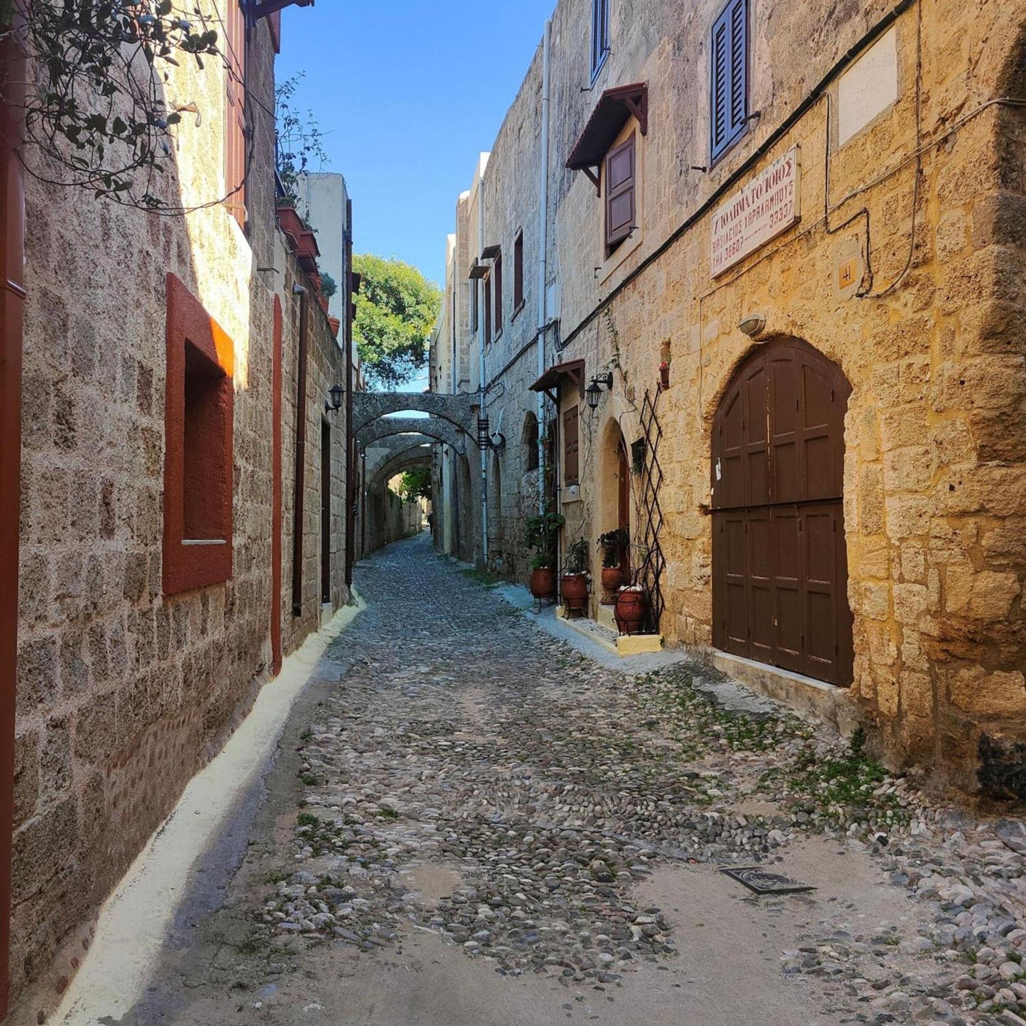 Villa Megiston House In Old Town Rhodes Rhodes City Esterno foto