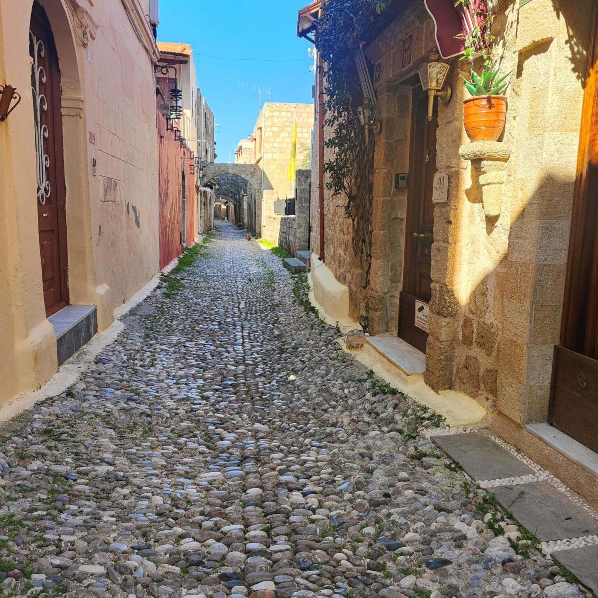 Villa Megiston House In Old Town Rhodes Rhodes City Esterno foto